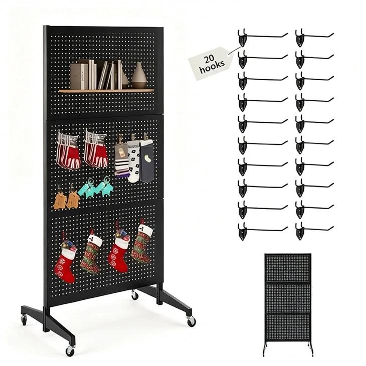 Pegboard padlóállvány